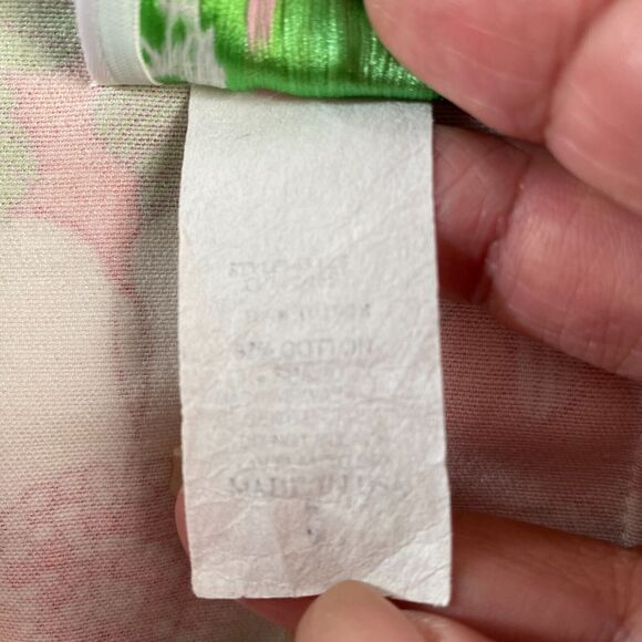 VGT Bamboo Traders Women's Skort Pink Floral Stretch Mini Zipper - Picture 8 of 10